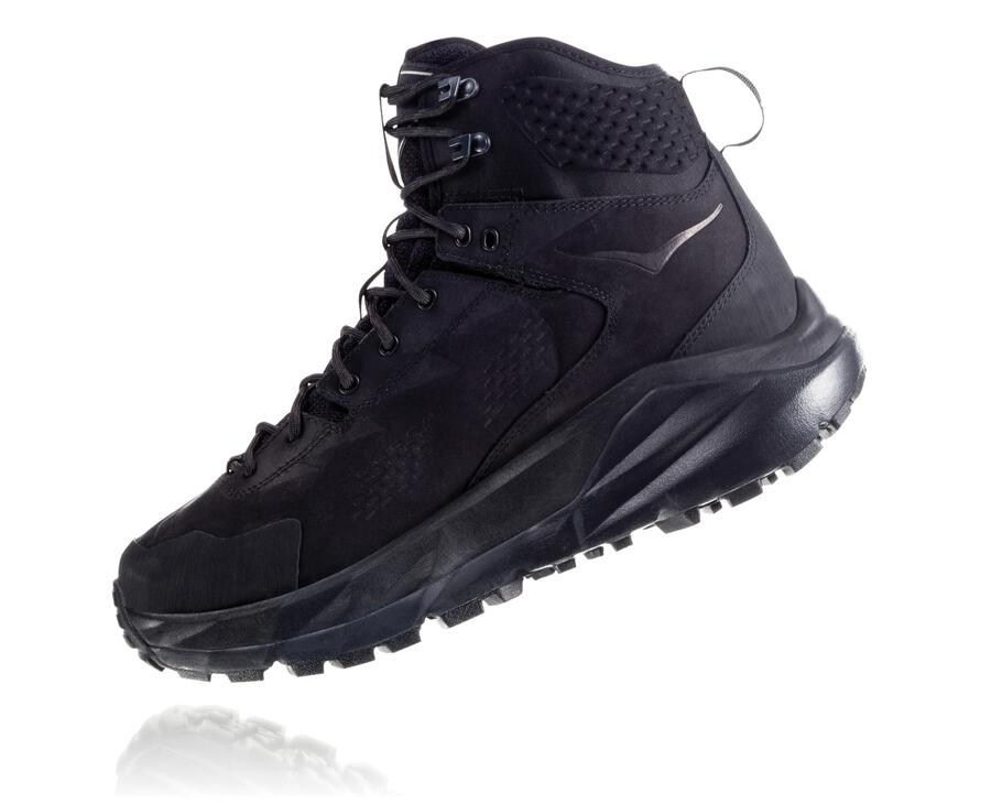 Hoka One One Hiking Boots Mens Black - Kaha GORE-TEX - 89032CUSO